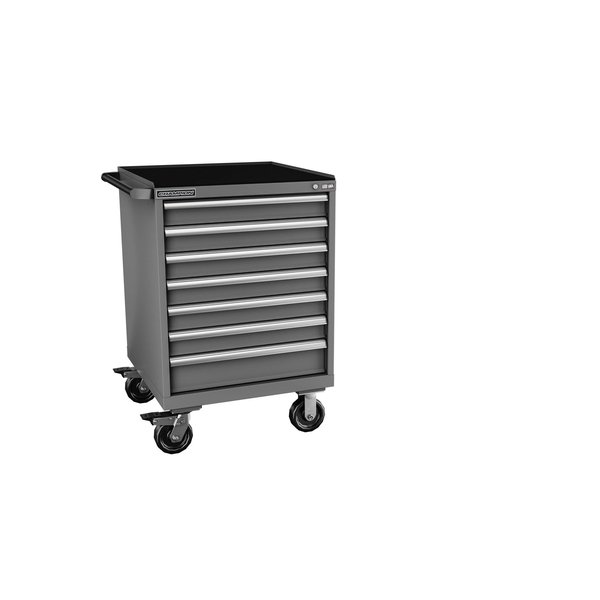 Champion Tool Storage Tool Cabinet, 7 Drawer, Dark Gray, 28-1/4 in W x 28-1/2 in D x 43-1/4 in H, S15000702ILMB8S1RT-DG S15000702ILMB8S1RT-DG